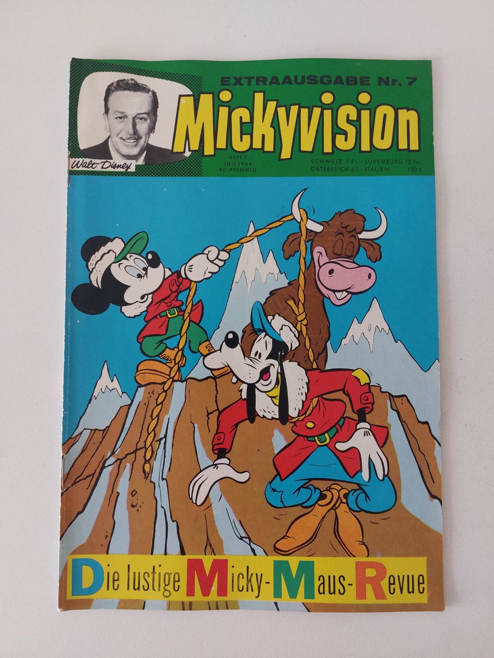 Fumetti: Mickyvision 1964 Nr. 7 Ehapa Verlag Comic – Usato da Schenkon venduto da Uhu007