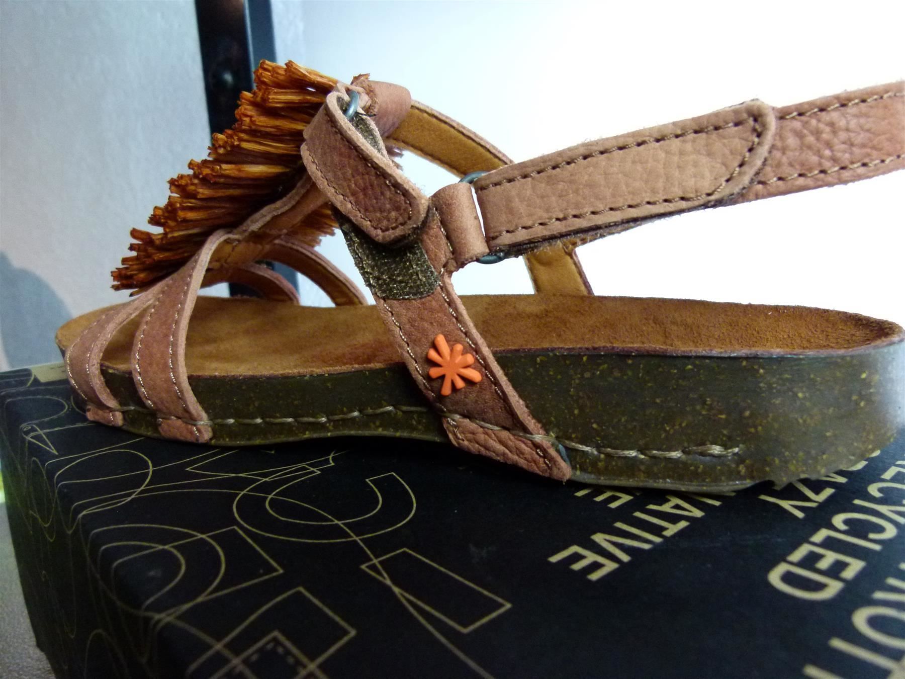 Damenschuhe: Art leder Sandale Gr 39 Neu – Neu und originalverpackt aus Uerkheim von Justi.y 4
