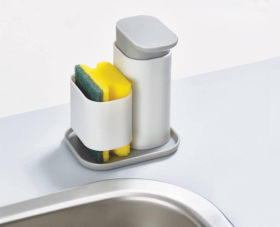 Cucine complete: Spülmittelspender mit Schwammhalter – Nuovo e nell'imballaggio originale da Zürich venduto da Rip2 1