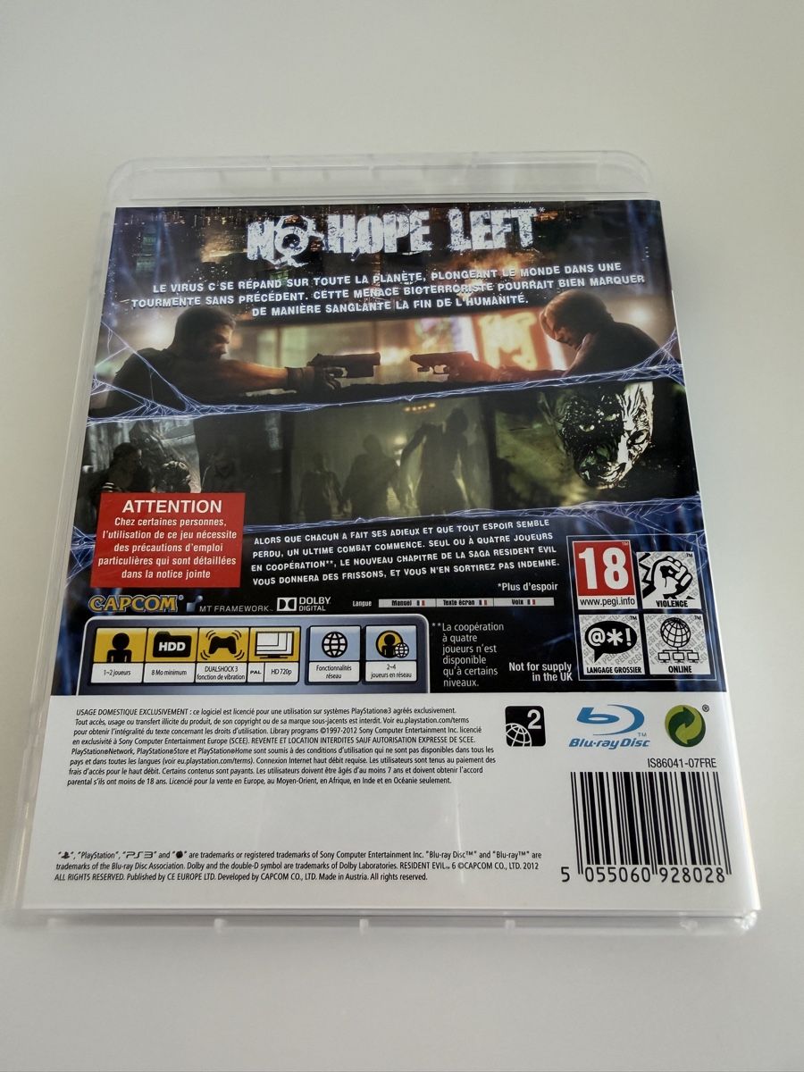 Sony Spiele: Jeu vidéo Resident Evil 6 PS3 – Neu (gemäss Beschreibung) aus Rolle von dan_2607 2