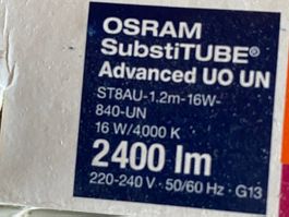 LED Röhre Osram 120cm 4000K/840 (2400 Lumen ) 16Watt