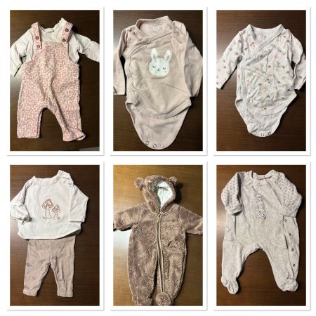 Winter-Baby Kleiderpaket Gr. 50/56,  Mädchen