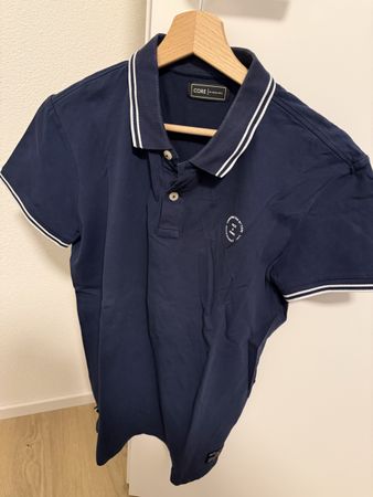 Herren Poloshirt Jack Jones Core dunkelblau Grösse M