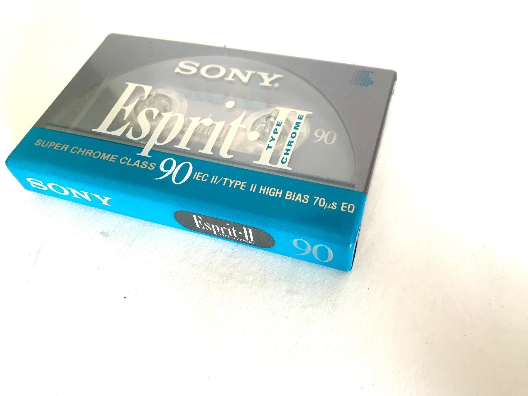 Musicassette: SONY Esprit-II 90 – Nuovo e nell'imballaggio originale da Zürich venduto da Tapehead 1
