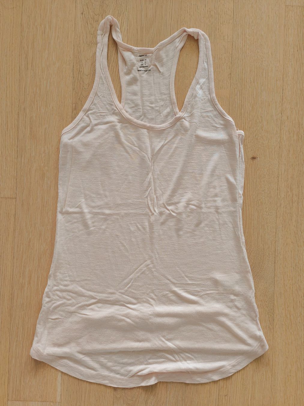 H&M Top: H&M Damen Top Basic Lachsfarben S - 100% Viskose – Usato da Birmensdorf ZH venduto da LucaToni02