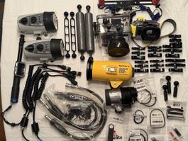 Ikelite Unterwasser Foto Set mit 4 Blitzer, Top Zustand