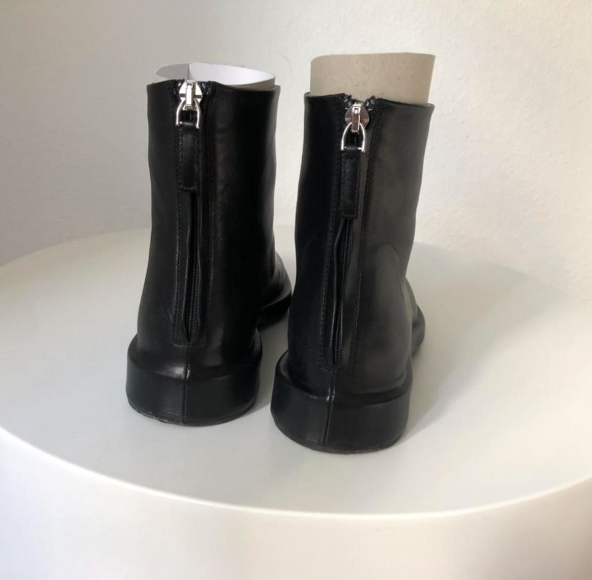 Jil Sander Scarpe da donna: Jil Sander Black Leather Ankle Boots sz 36 – Nuovo (secondo la descrizione) da Genève venduto da TreasureChest 2