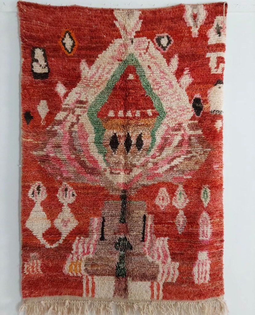 Tappeti: Tapis marocain Boujad vintage unique – Usato da Zürich venduto da catherinegisele