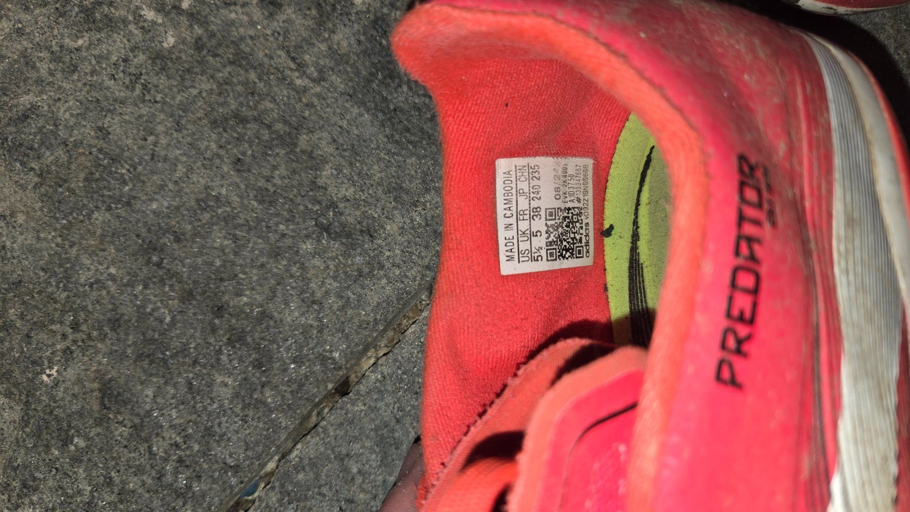 Adidas Scarpe per ragazzi: Fussbalschuhe Adidas Predator Gr. 38 – Usato da Würenlingen venduto da ram_97c8 1