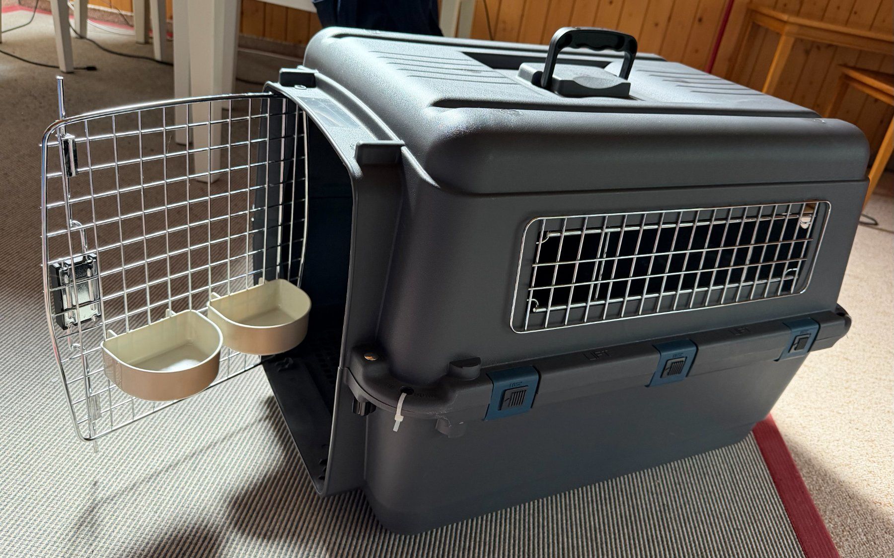 Gabbie, trasporto & Sicurezza: Carrier für kleinere Hunde oder Katzen – Usato da Glarus venduto da sap_786f