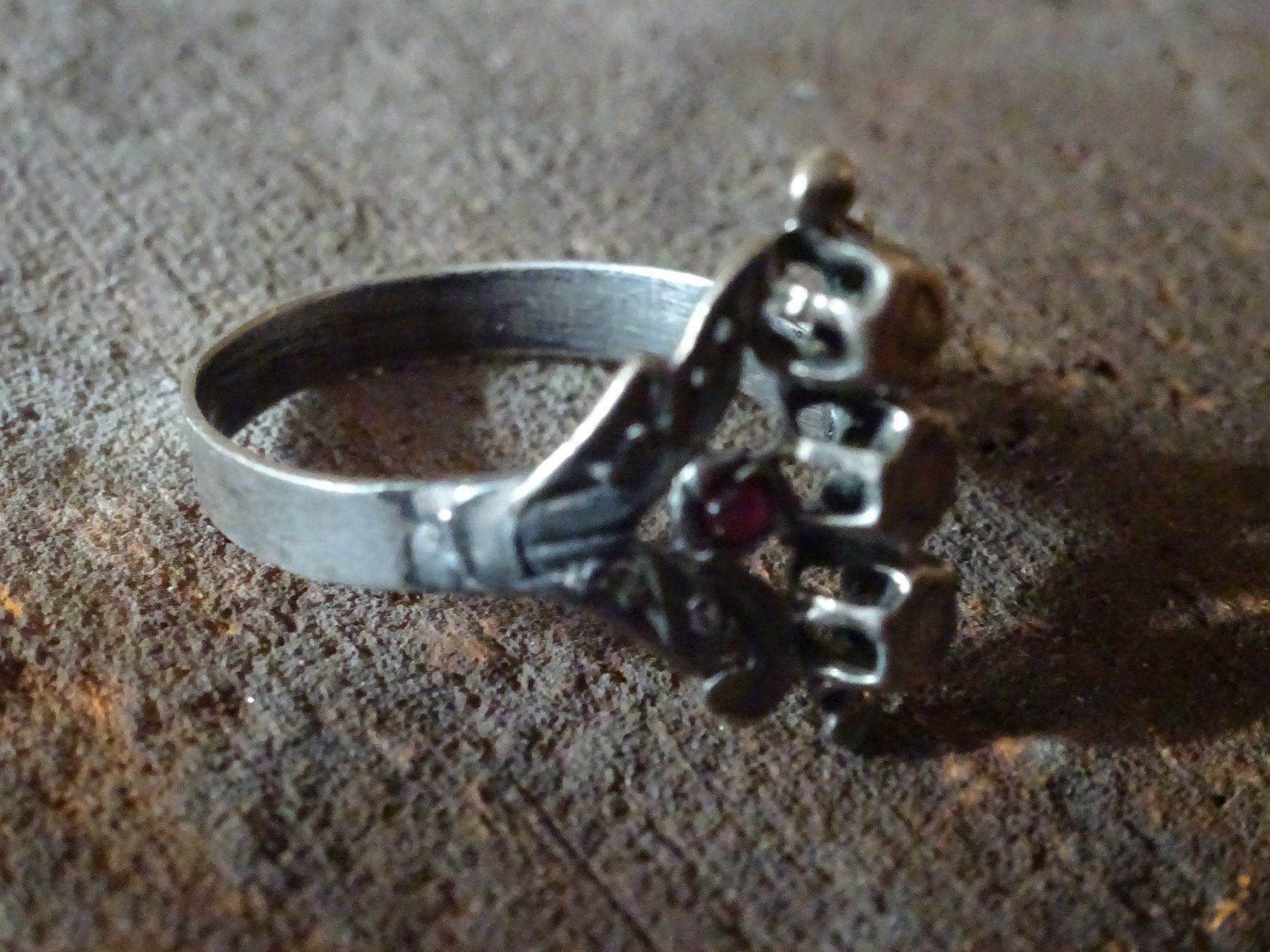 Ringe: Ring Rosenschliff Almandin / RG 57 – Gebraucht aus Esslingen von FetteSchnecke 7