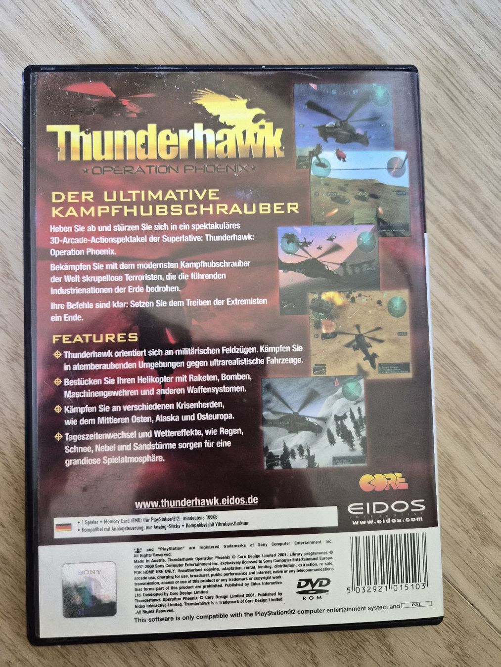 Sony Spiele: Jeu Playstation 2 Thunderhawk Operation Phoenix  – Gebraucht aus La Joux FR von car_ck96 2