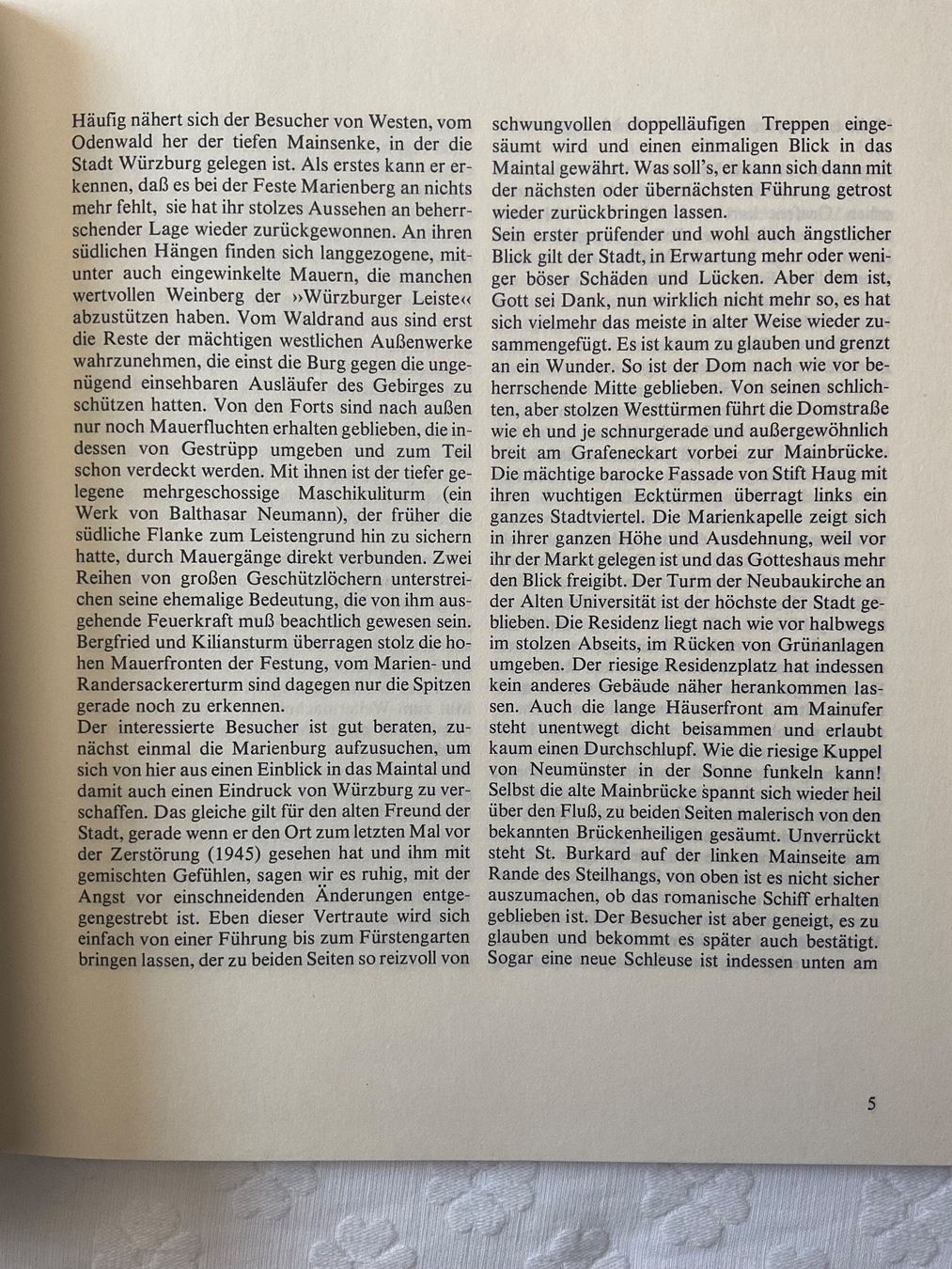 Bücher: Bildband Würzburg – Gebraucht aus Zürich von Tolima194 1