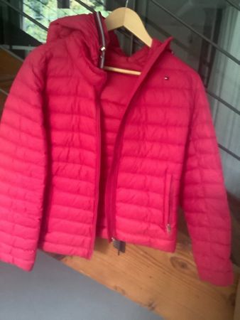 Tommy Hilfiger Daunenjacke, Gr. M, rosa Winter, Top!