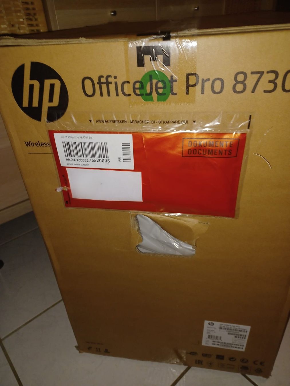 Drucker: Officejet pro 8730 – Neu und originalverpackt aus Zollbrück von mam_5725 4