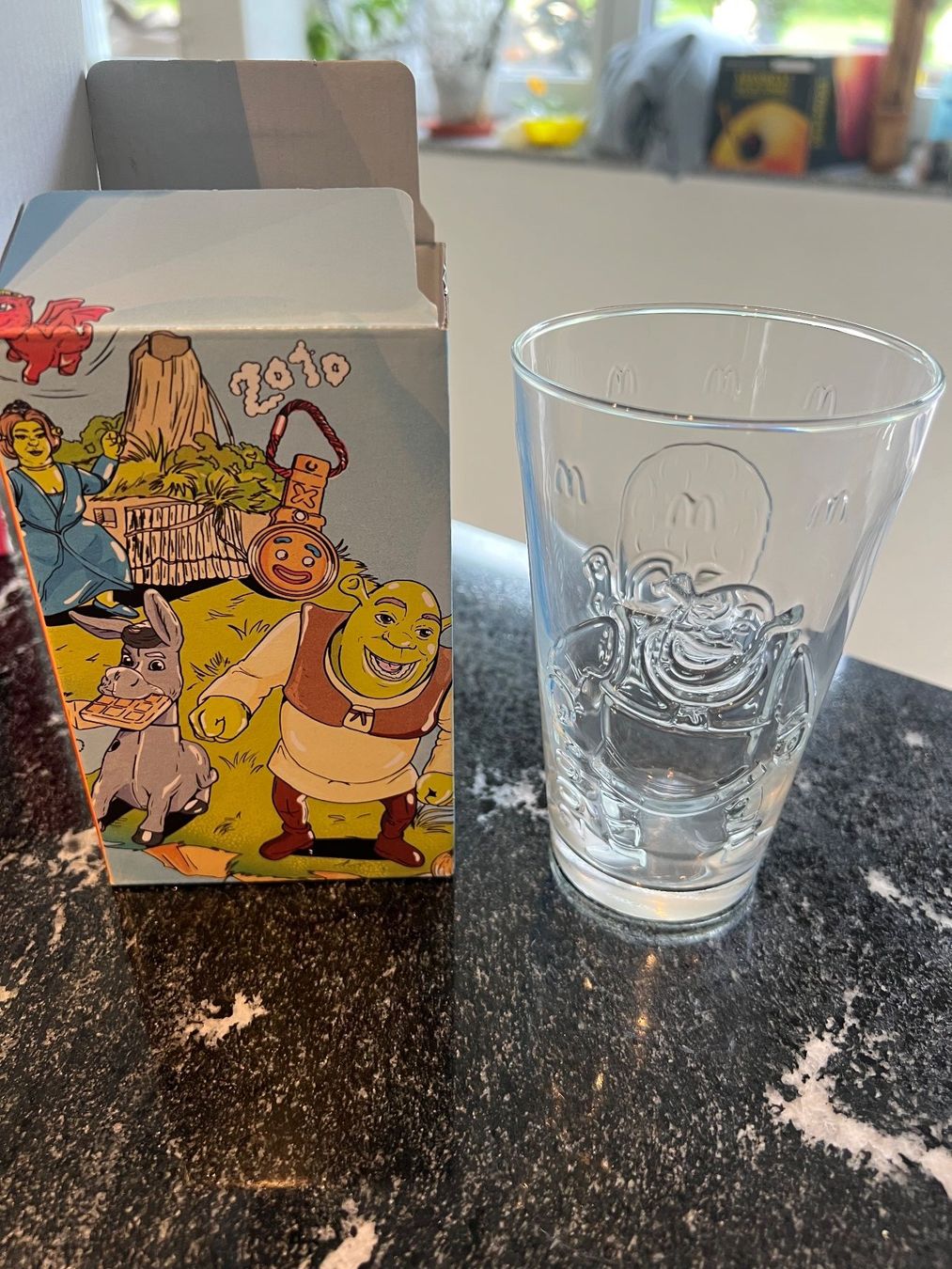 Mc Donald's Bicchieri: Mc Donalds Glas Minions -Shrek – Nuovo e nell'imballaggio originale da witterswil venduto da Bargo 2