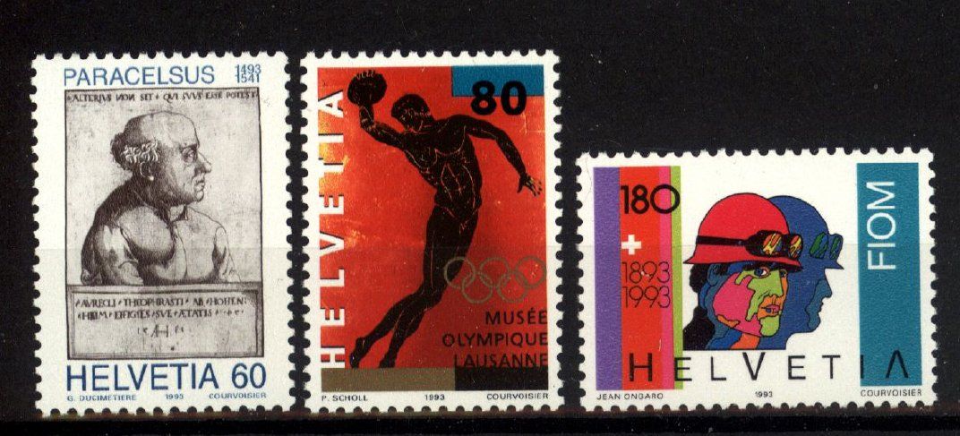 Tutti i francobolli: 1993, Sonderpostmarken I ** (2) – Nuovo (secondo la descrizione) da Willisau venduto da Vollstempel