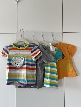 4 Baby T Shirts 12M Sommer Set