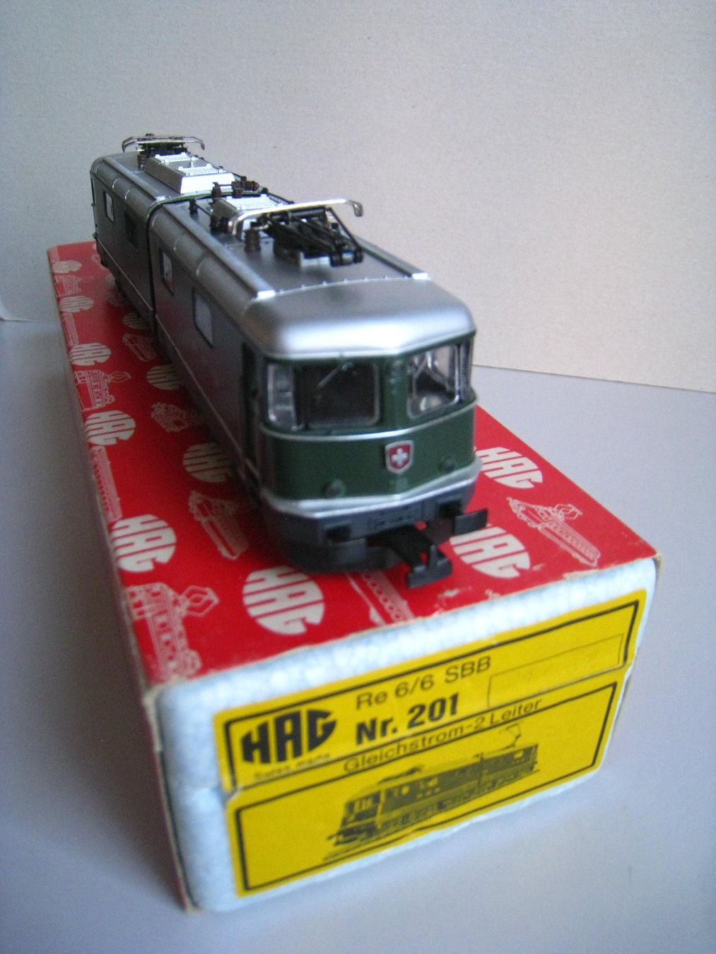 Hag Modellini di ferrovie: Hag Re 6/6 11602, 2 teilig, Prototype Analog,  201 – Nuovo (secondo la descrizione) da Buchs ZH venduto da swiss-train