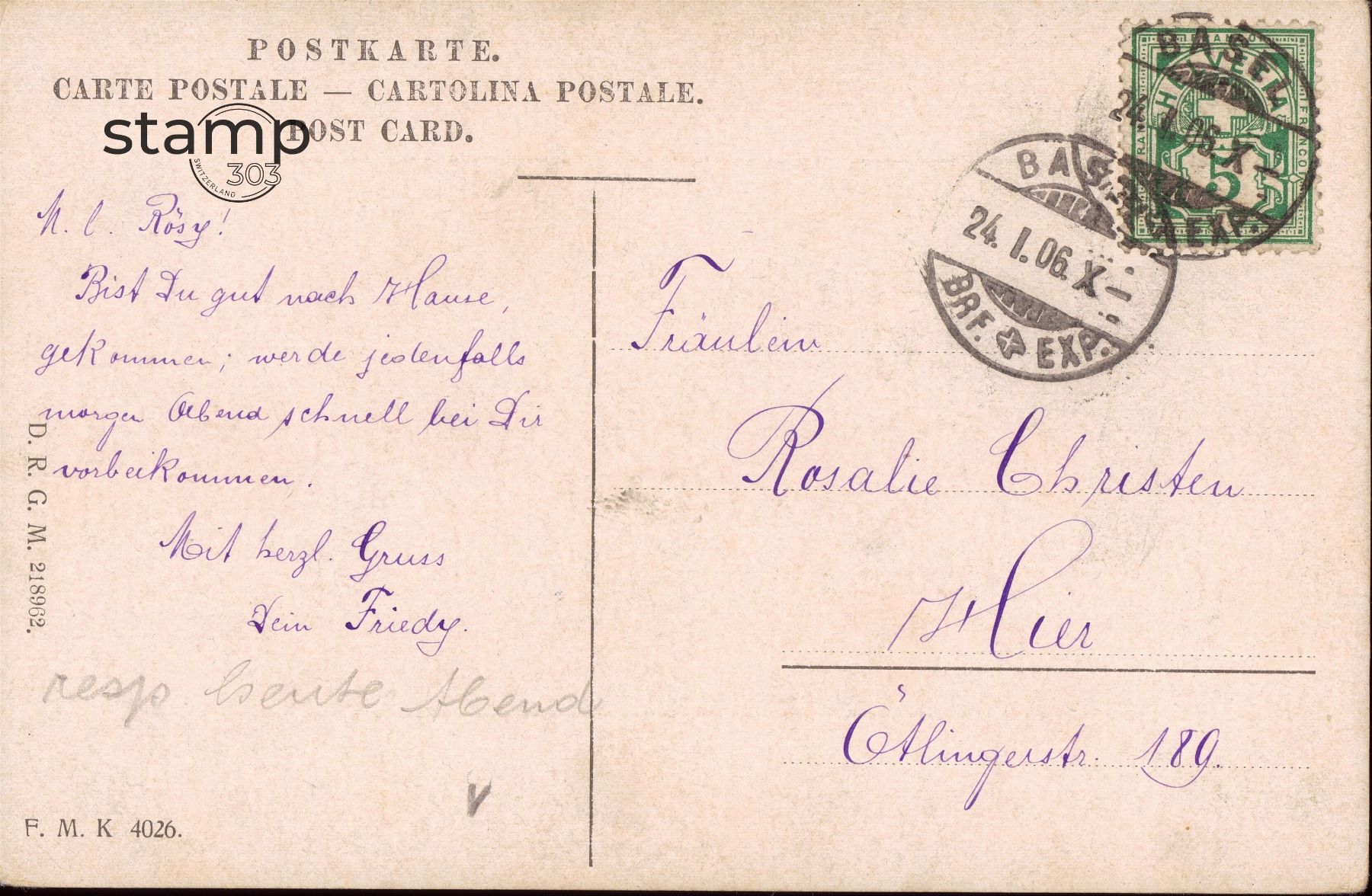 Cartoline postali: 1906 AK B. J. Blommers _ Mutterglück – Usato da Eggersriet venduto da stamp303 1