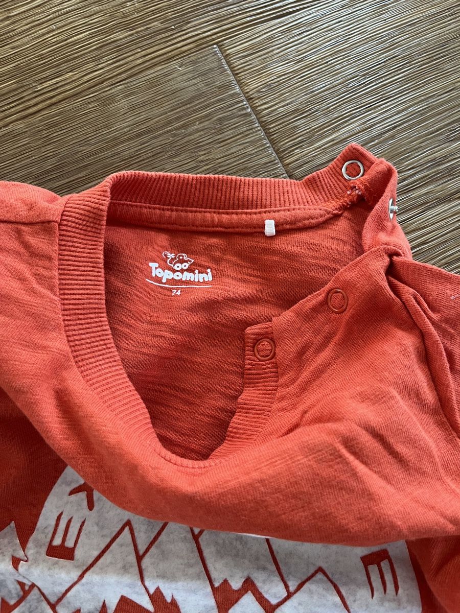 Maglioni & Felpe: Topomini 2 x Pullover Langarmshirt Größe 74 – Usato da Wolfwil venduto da NewGirl 2