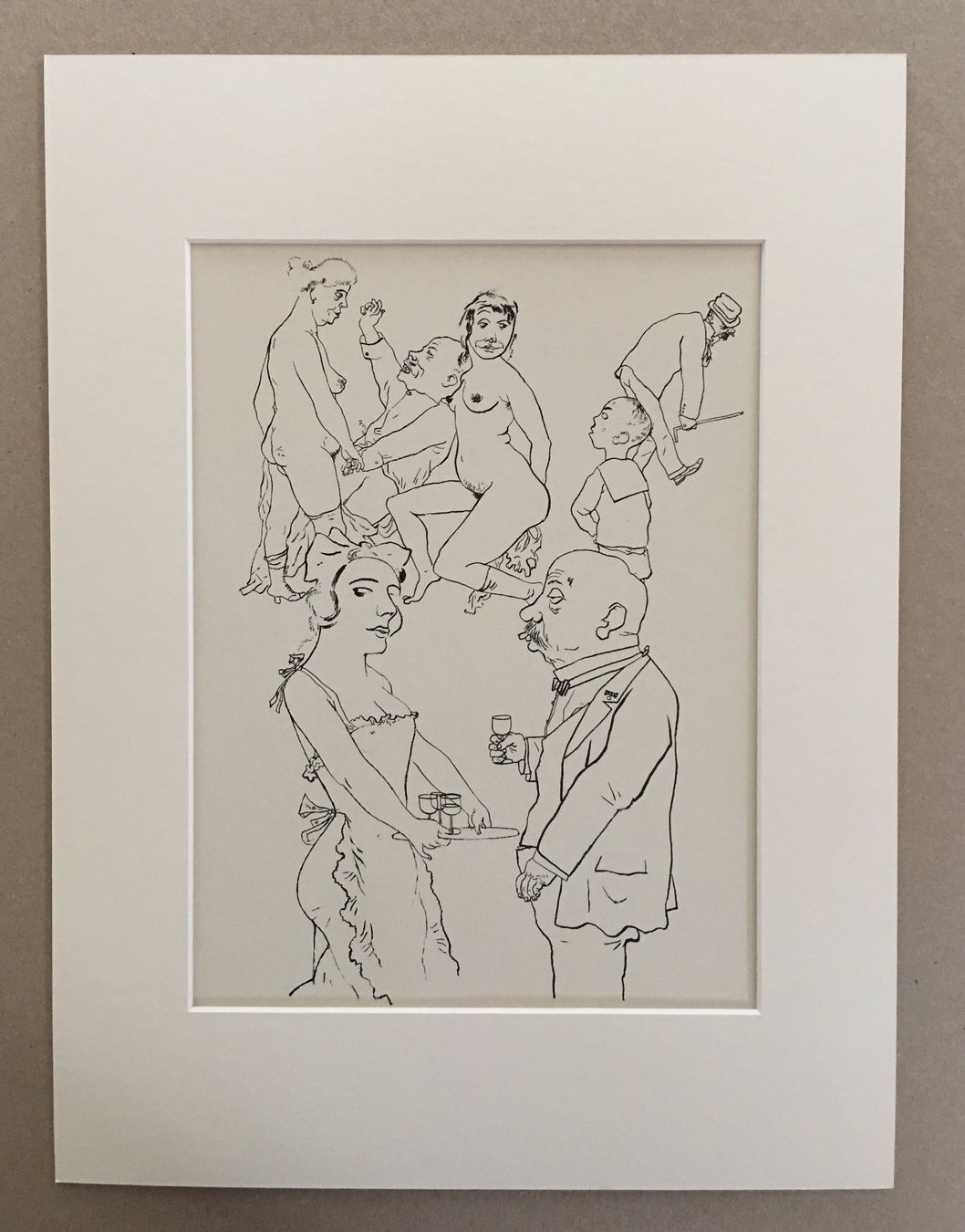 Grafica & Litografie: George Grosz    "Genreszene" – Usato da Nennigkofen venduto da babag 4