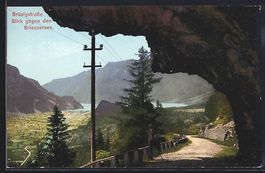 Brienzersee, Brünigstrasse mit Seeblick