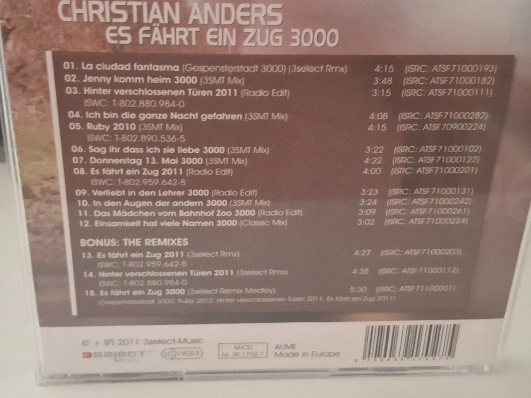 CD: CD Christian Anders - Es fährt ein Zug – Usato da Aarberg venduto da Jackup1 1