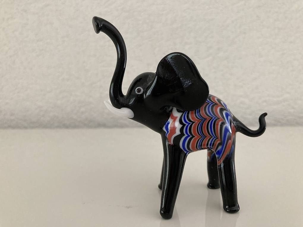 Figurines: Petit Éléphant en verre de Murano – D'occasion à Bex par IdaComina 1