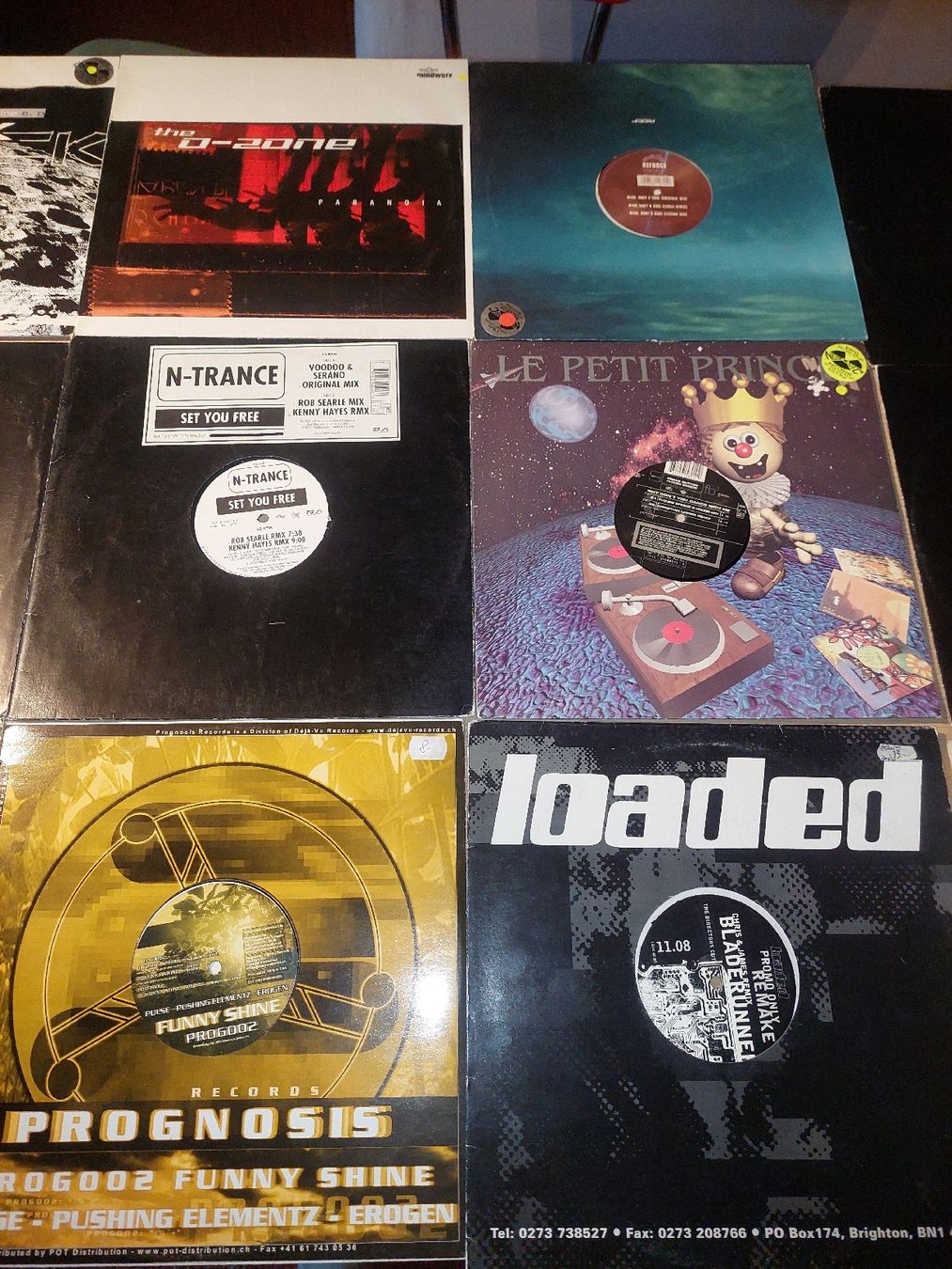 Vinyles: Lot 15X vinyles Trance Techno 1996-2003 – D'occasion à Courtepin par Organikal 1
