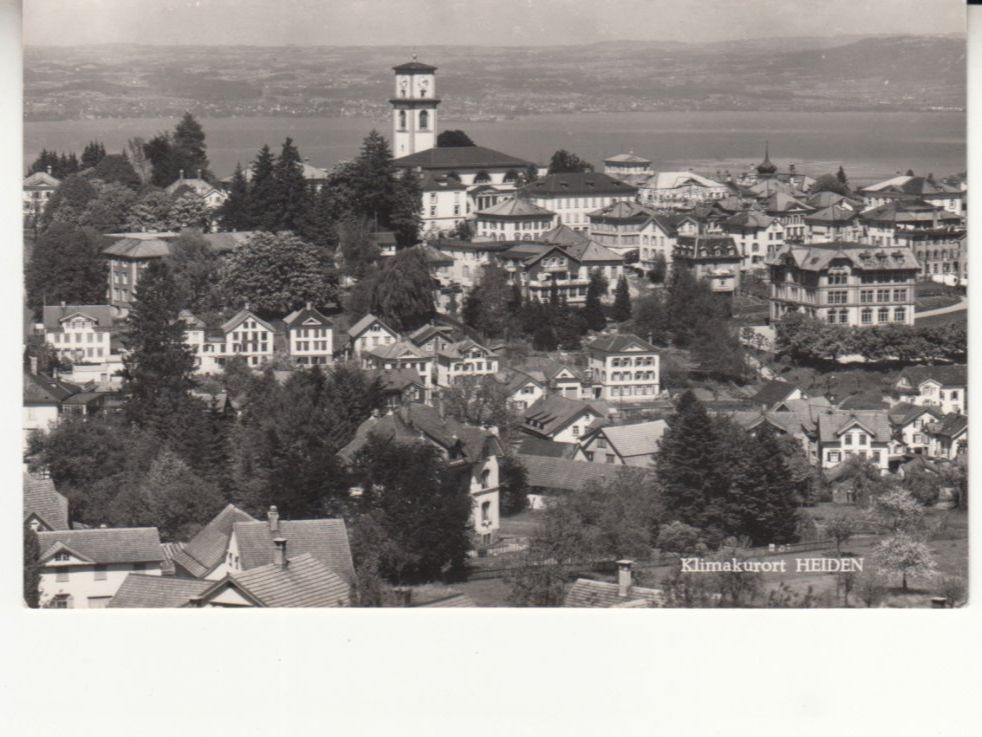 Cartoline postali: Heiden 1957 – Usato da Bürglen TG venduto da StampGraf