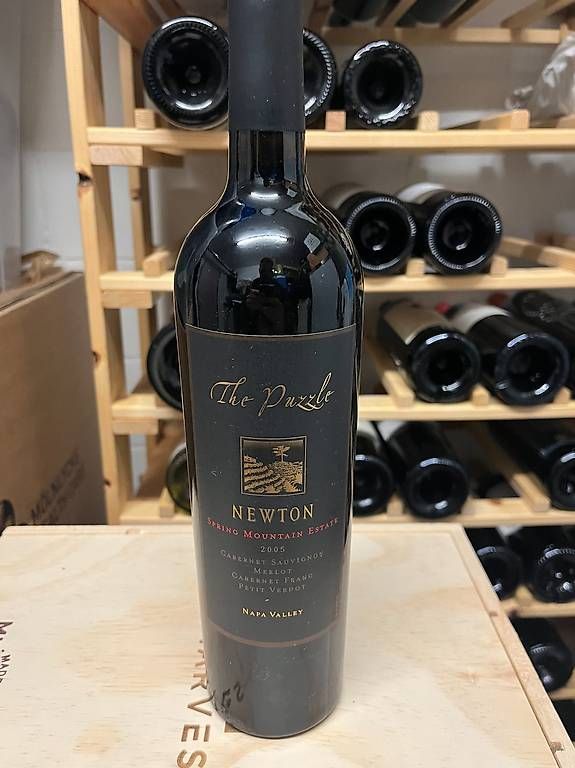 Wein: Newton "The Puzzle" 2005  Napa Valley – Neu (gemäss Beschreibung) aus Meilen von cpb87