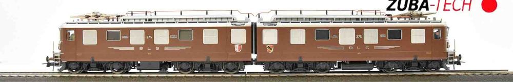 Locomotive électrique Roco HO 63887 - Ae 8/8 BLS - Modifiée Pour Système 3 Voies - Occasion