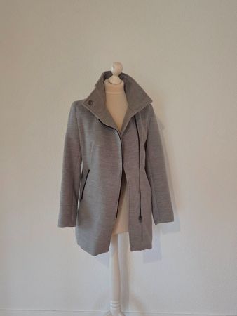 Mantel Grau Bershka