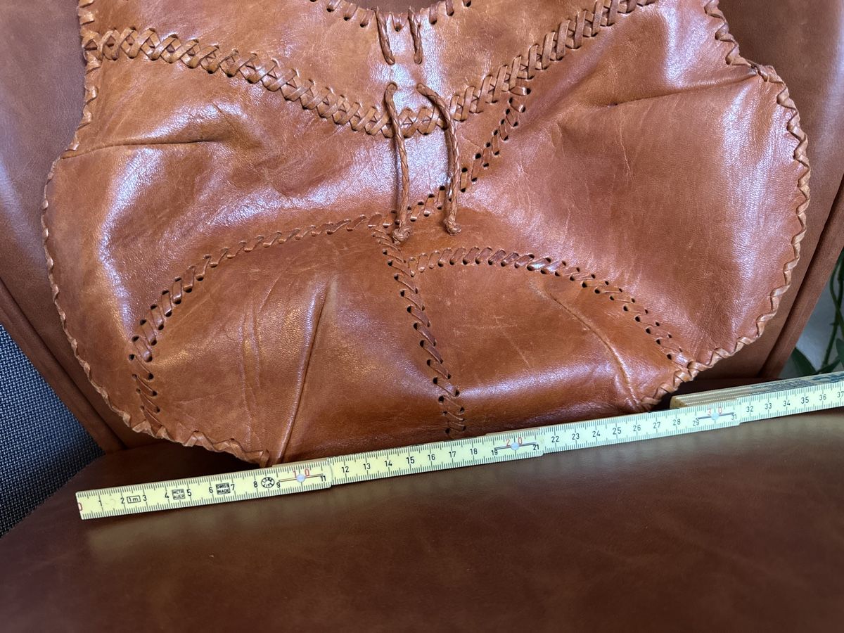 Borse da donna: Sac à main en cuir marron – Usato da Bulle venduto da LeMoleson 6