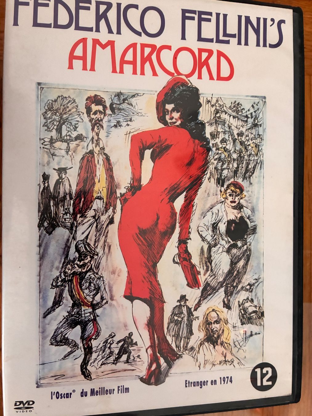 Tutti i DVDs: Amarcord (1973, DVD, Fellini) – Usato da Vevey venduto da zecollector