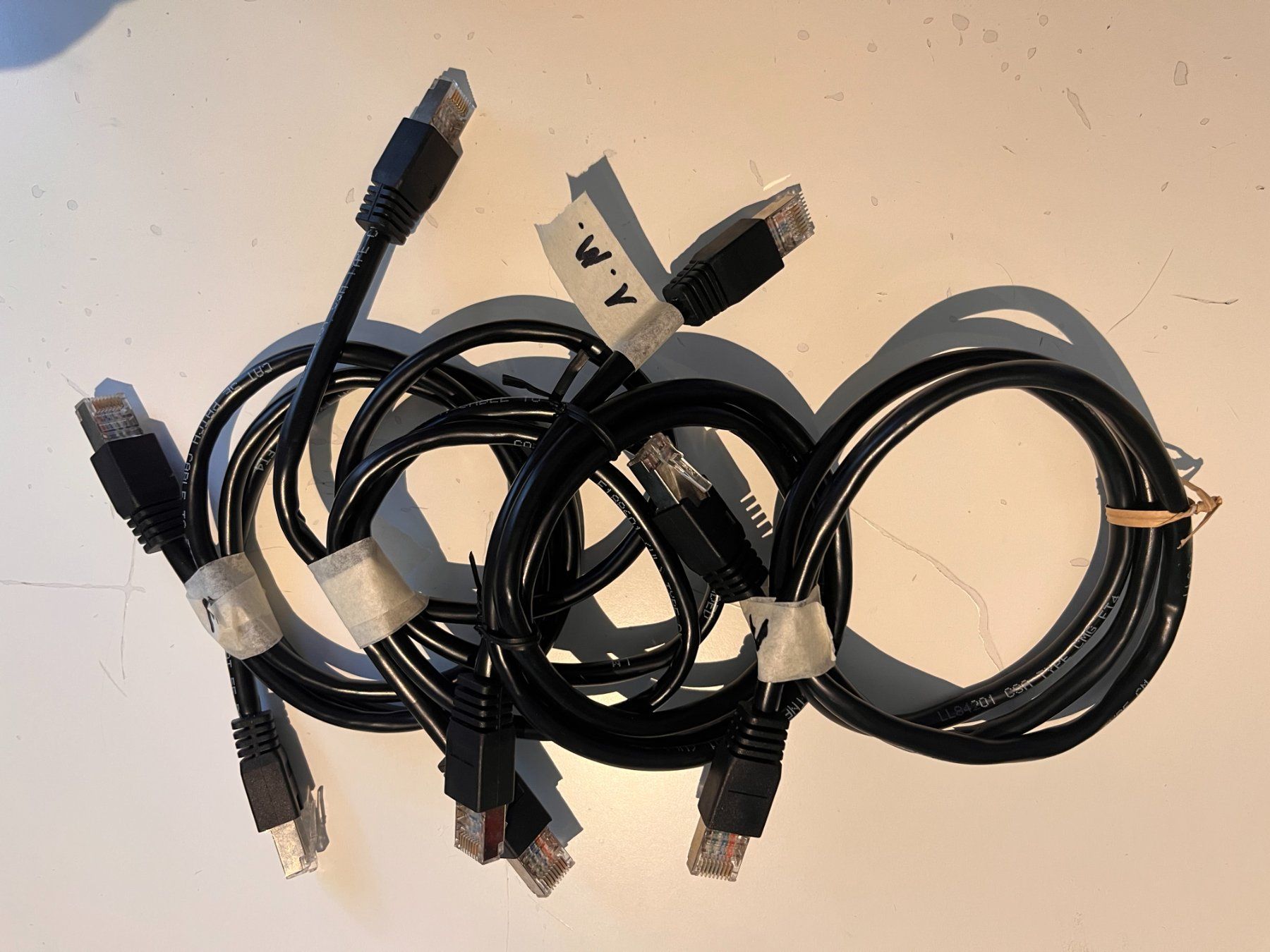 Câbles: Ethernet Netzwerkkabel, 1 Meter – D'occasion à Bern par PJB