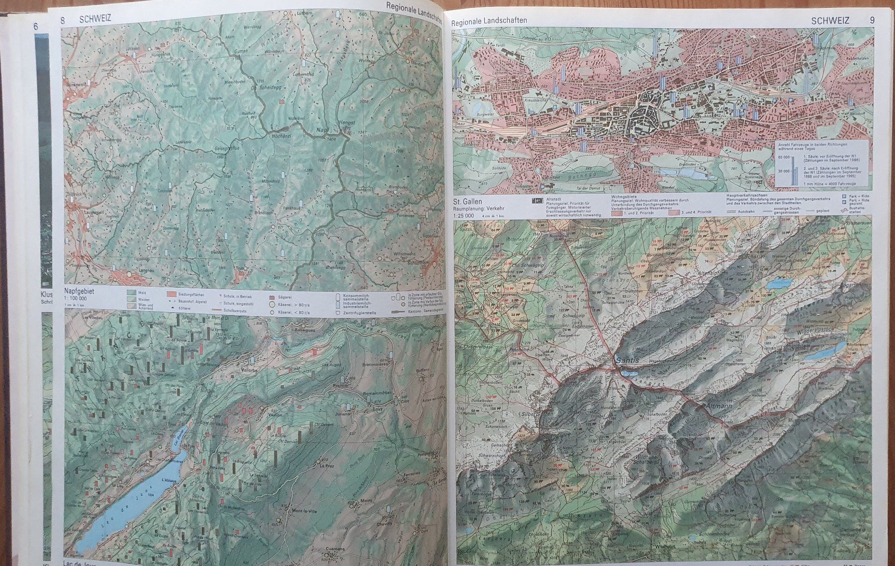 Libri: Schweizer Weltatlas, guter Zustand – Usato da Zürich venduto da Vesco01 5
