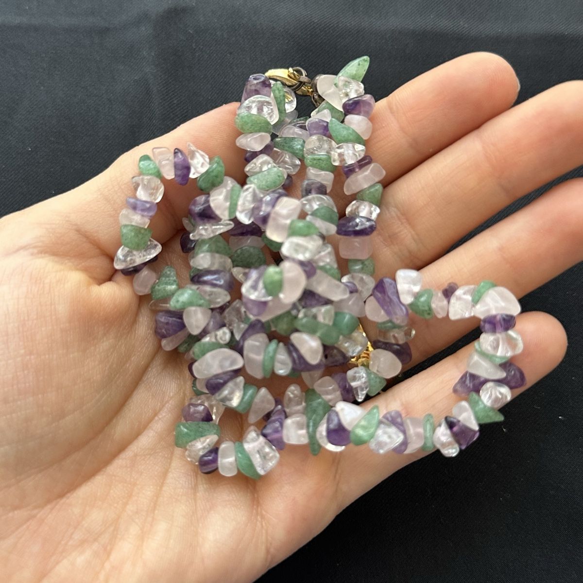 Ketten: Quartz, Amethyst und Jade Halskette  – Gebraucht aus Givisiez von dor_xb9k 1