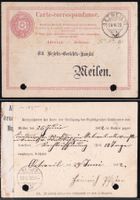 Privatzudruck auf PK Bezirksgericht Meilen 1872, gelocht