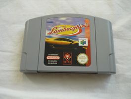 Nintendo 64 Spiel - Lamborghini