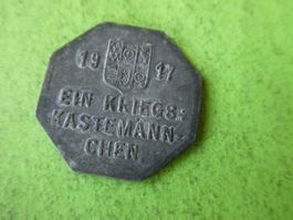 Dt. Reich 1917, Mühlheim Ruhr   25 Pfennig - Kriegsnotmünze