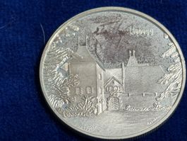 4. 1 Medaille 900 Silber, 15 g, Durchmesser 33 mm