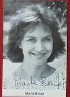 Marita Breuer Autogramm signiert Fotopostkarte 10x15cm