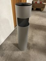 Aschenbecher grau schwarz