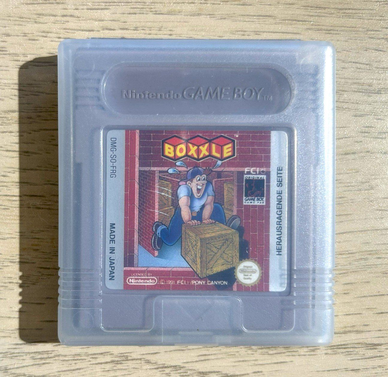 Nintendo Giochi: Boxxle Gameboy – Usato da St. Gallen venduto da Alpine.Arcade 2