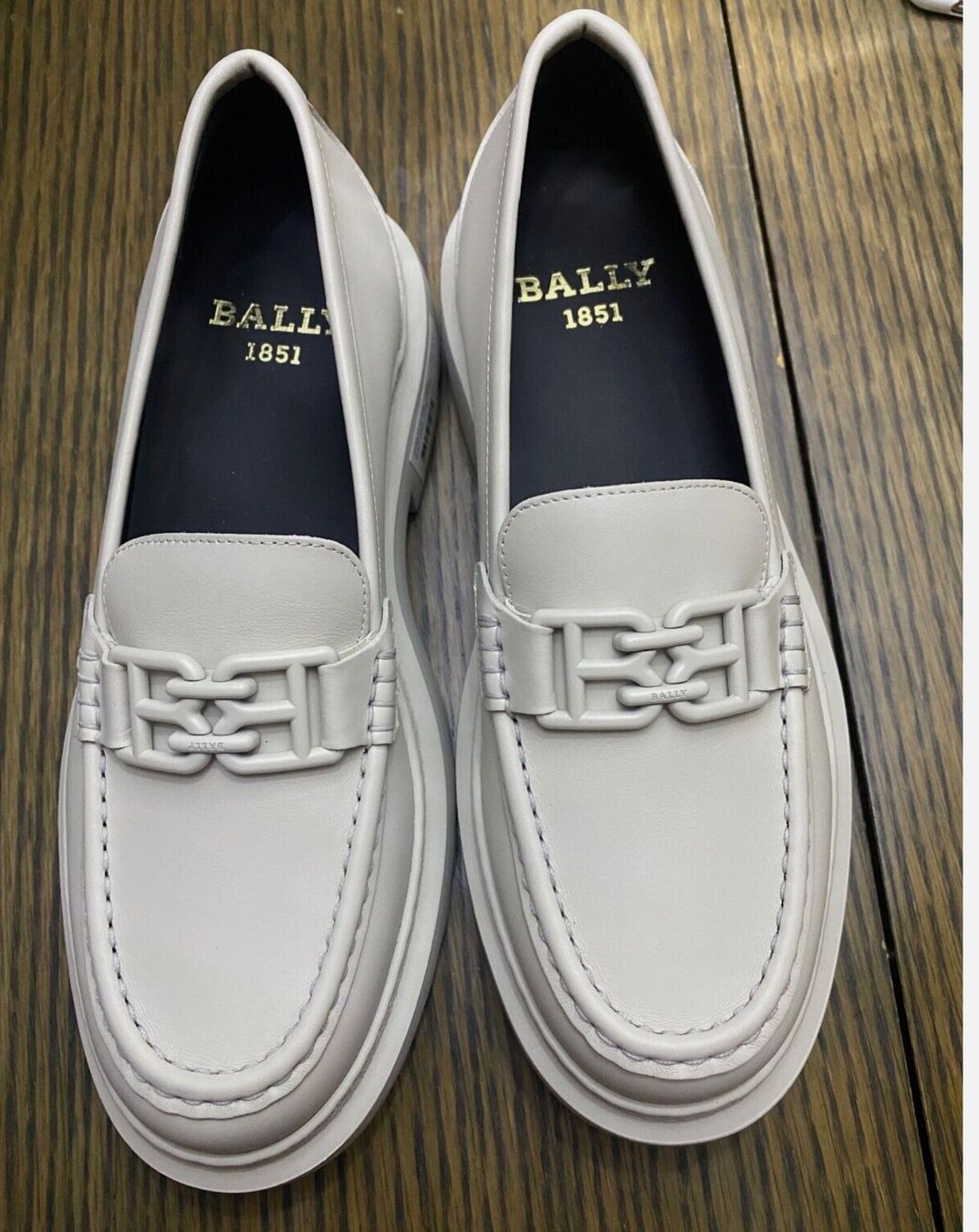 Bally Scarpe da donna: Bally Herbst Platform  super Schuhe GIOIA 39,5 LIGHT GRAY – Nuovo e nell'imballaggio originale da Volketswil venduto da praxis12 1