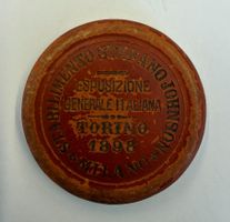 (2751) Turin, 1898, Expo Generale, Relief, orig. Etui
