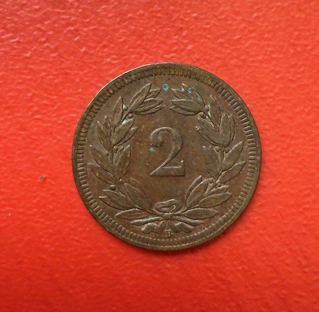 Toutes les monnaies: 2 centimes 1897 – D'occasion à Colombier NE par chippie09 1