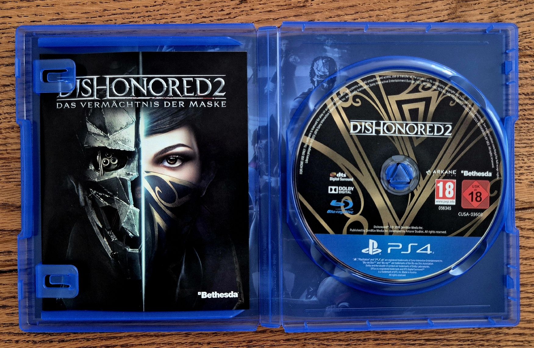 Spiele: Dishonored 2 PS4 (top Zustand) – Neu (gemäss Beschreibung) aus Au SG von AlenCompany 2